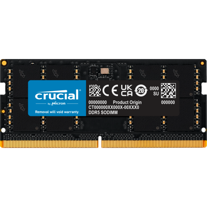 CRUCIAL SO-DIMM 16G (1X16G) DDR5 5600Mhz