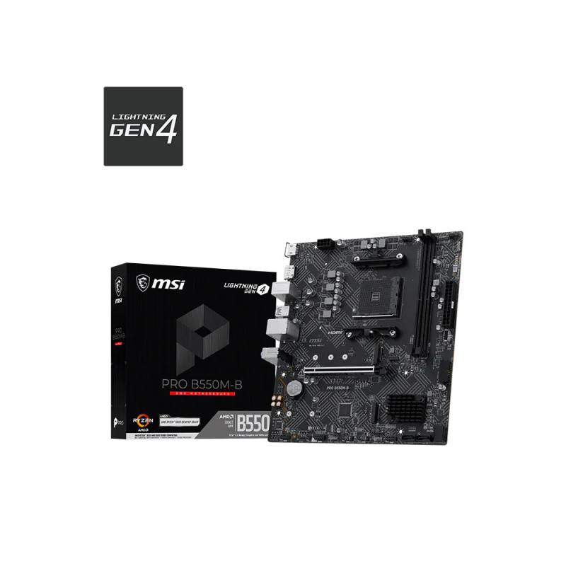 MSI PRO B550M-B DDR4