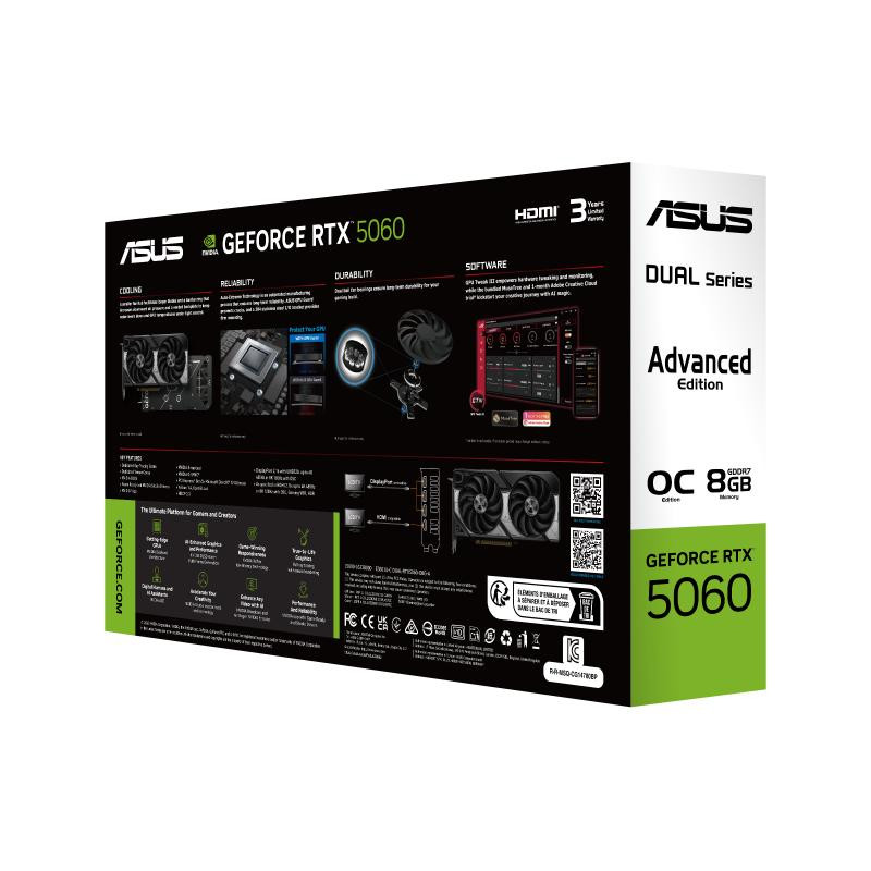 ASUS Dual RTX 5060 OC 8 GO – Image 6