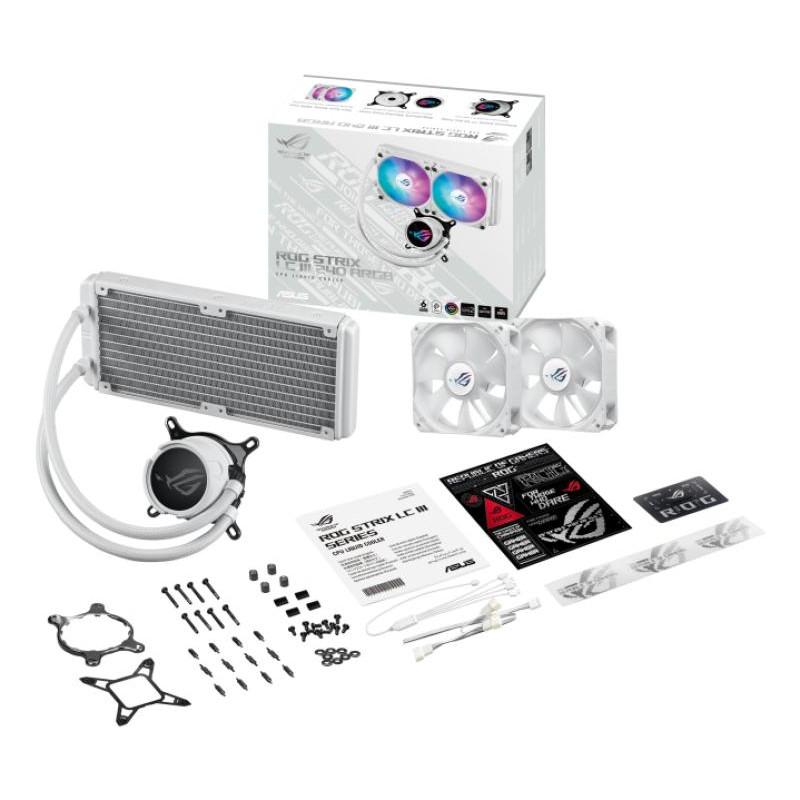 ASUS ROG Strix LC III 240 ARGB White – Image 8
