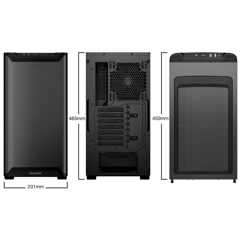 BE QUIET! PURE BASE 501 AIRFLOW – Image 2