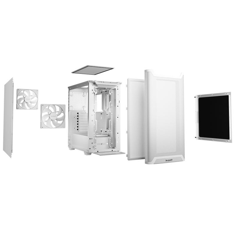 BE QUIET! PURE BASE 501 Airflow Blanc – Image 4