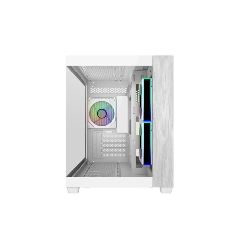 COOLER MASTER ELITE 481 WOOD Blanc – Image 2