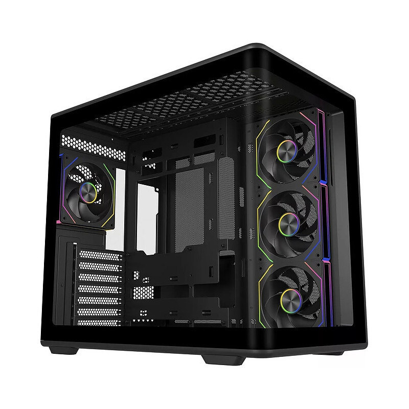 COOLER MASTER ELITE 600 BLACK - 4 Fans – Image 5