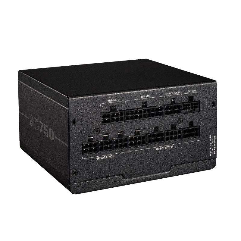 COOLER MASTER ELITE GOLD 750 FM - 80+ GOLD / 750 Watts – Image 5