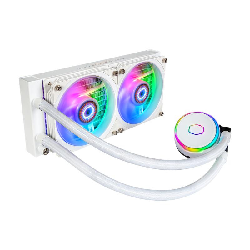Cooler Master MasterLiquid PL240 Flux Blanc – Image 2