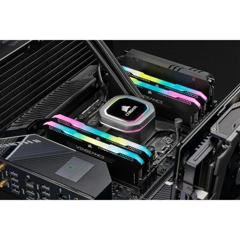 CORSAIR VENGEANCE RGB PRO 16G (2X8G) DDR4 3200Mhz – Image 2
