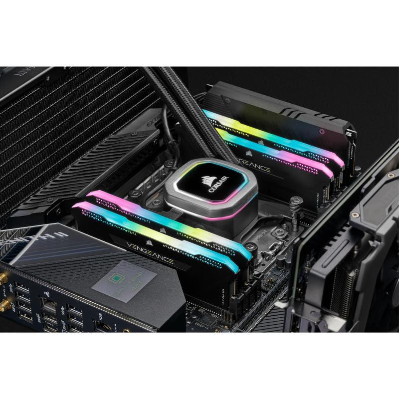 CORSAIR VENGEANCE RGB PRO SL 32G (2X16G) DDR4 3200Mhz – Image 2