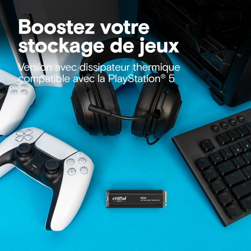 CRUCIAL P310 2TO avec Radiateur – Image 4