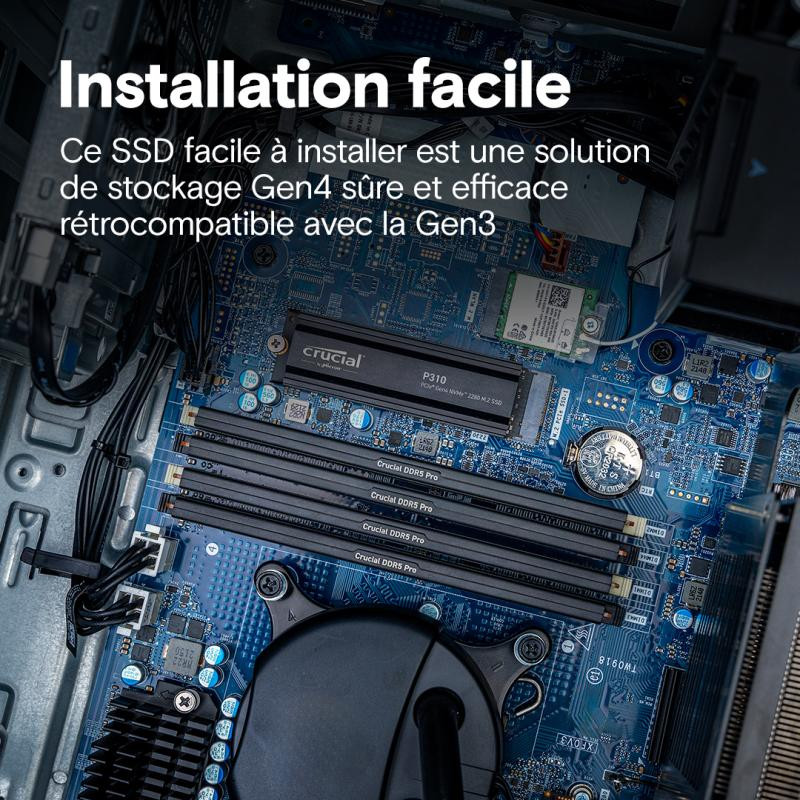 CRUCIAL P310 2TO avec Radiateur – Image 5