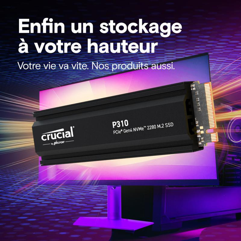 CRUCIAL P310 2TO avec Radiateur – Image 6