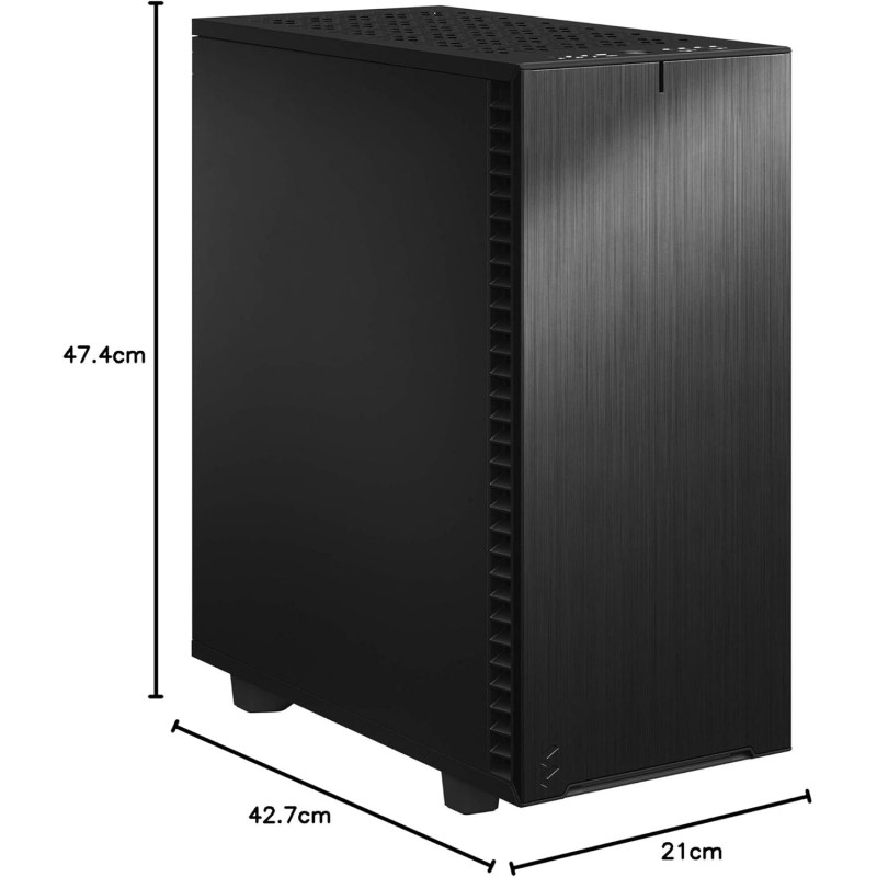 FRACTAL DEFINE 7 COMPACT BLACK SOLID – Image 5