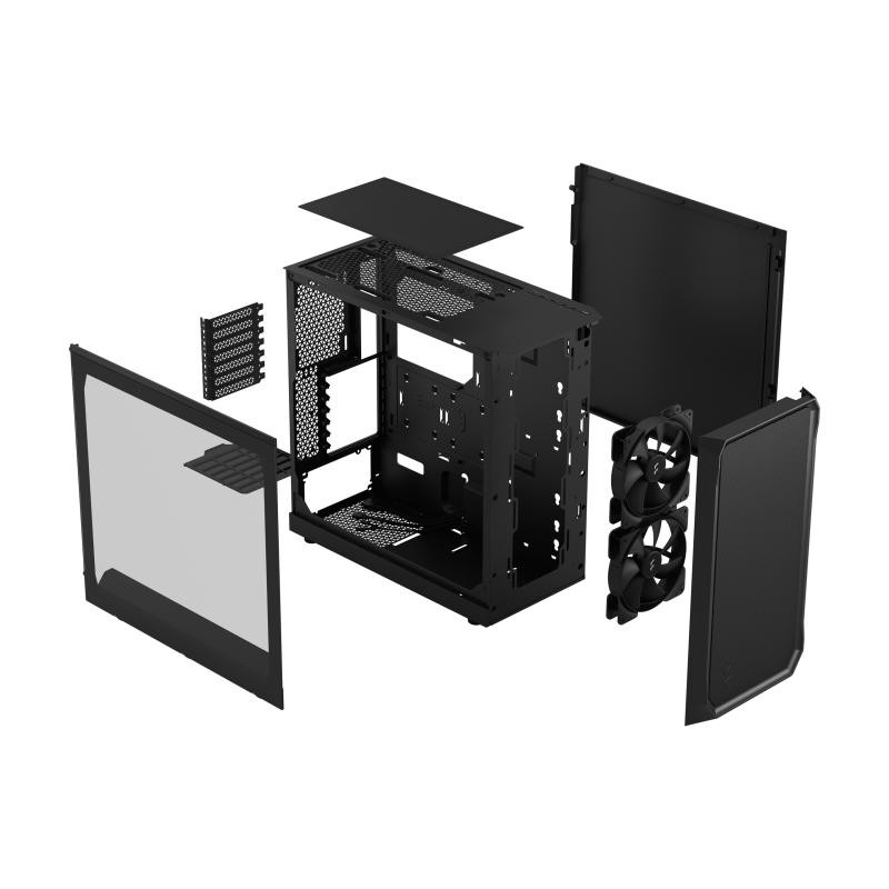 Fractal Design Focus 2 Black TG Clear Tint – Image 12