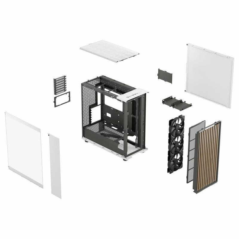 FRACTAL North XL Chalk White TG Clear – Image 20