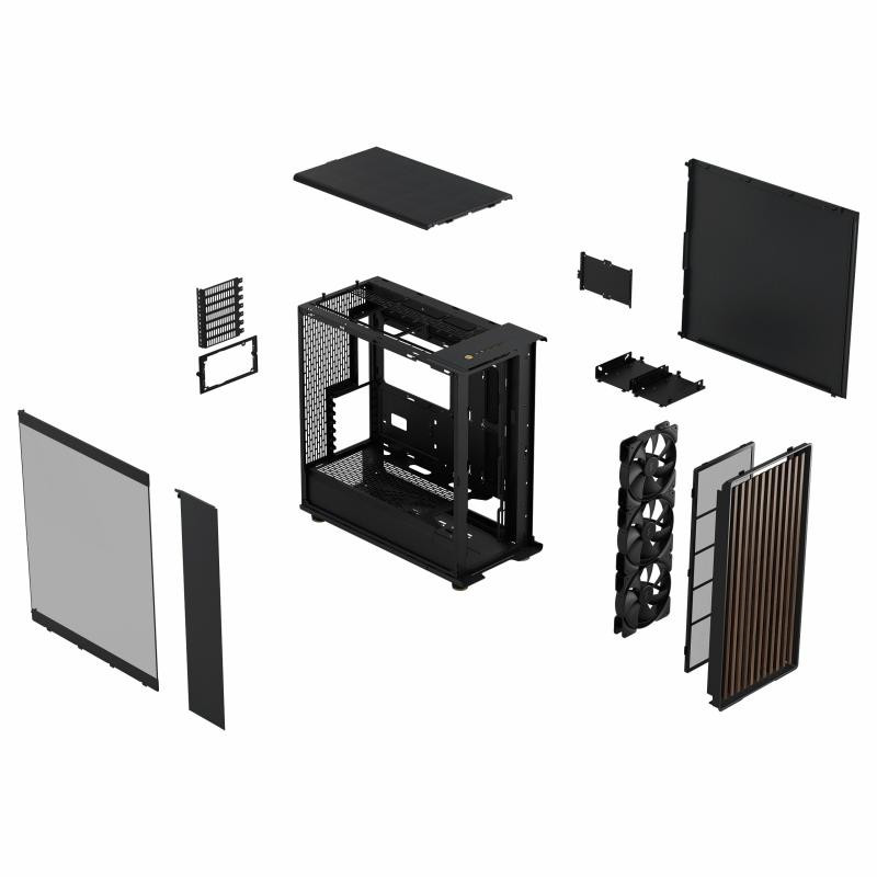 FRACTAL North XL Charcoal Black TG Dark – Image 20