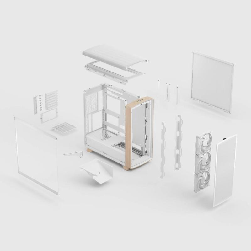 FRACTAL Summit Chalk White TG Clear Tint – Image 5