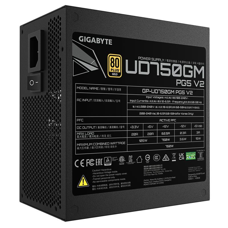 GIGABYTE GP-UD750GM PG5 V2 / 750 Watts – Image 6