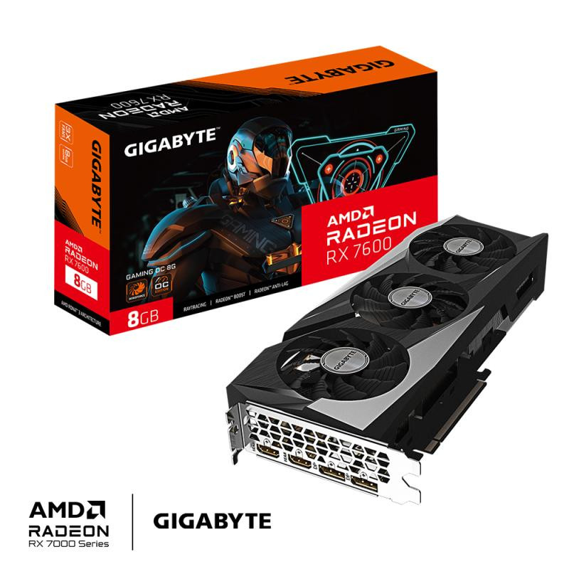 GIGABYTE GAMING Radeon RX 7600 OC 8 GO – Image 2