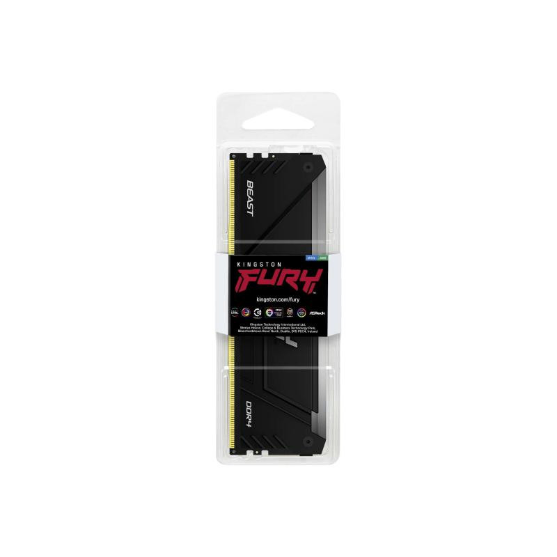 Kingston FURY Beast 8G (1X8G) RGB DDR4 3600Mhz – Image 3