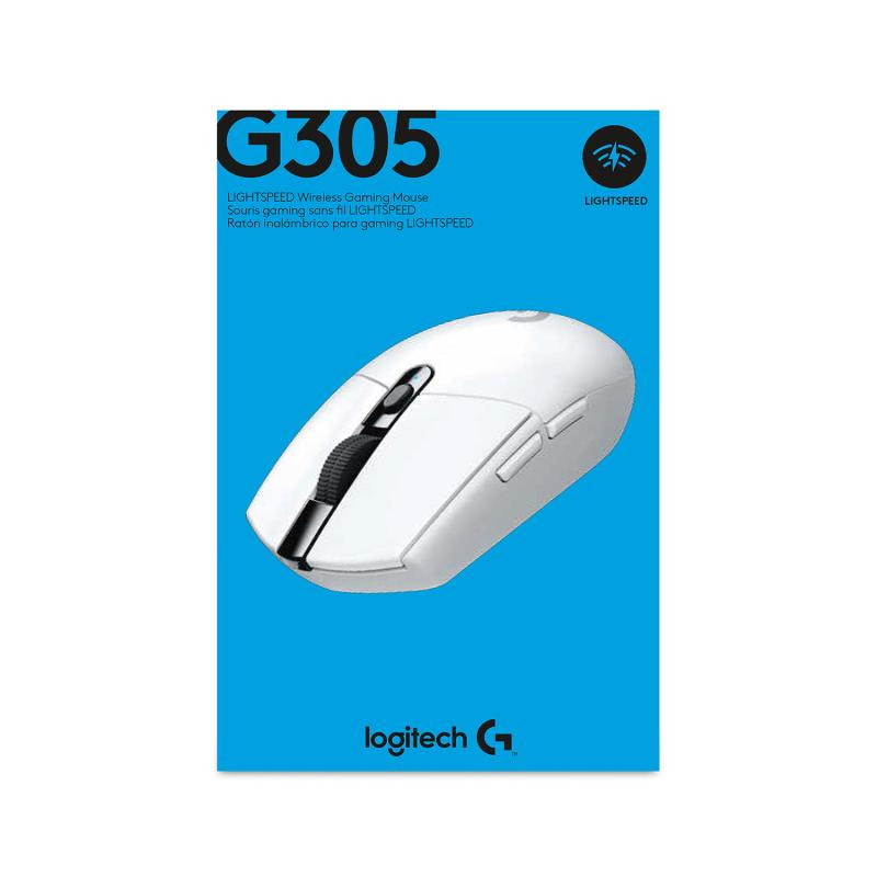 LOGITECH G305 LIGHTSPEED Sans Fil White – Image 8
