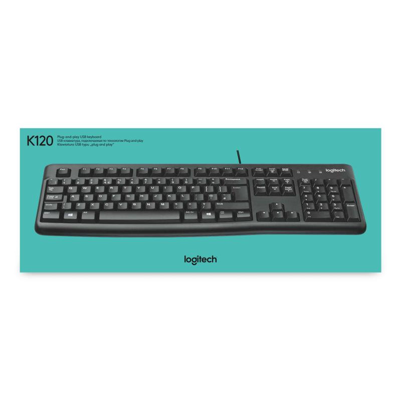 LOGITECH K120 USB NOIR OEM – Image 13