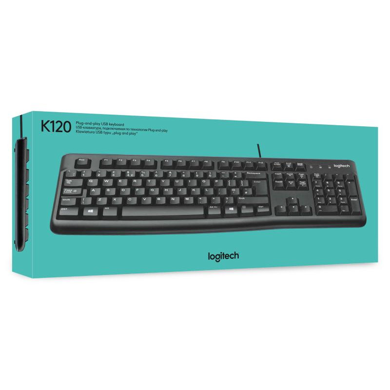 LOGITECH K120 USB NOIR OEM – Image 11