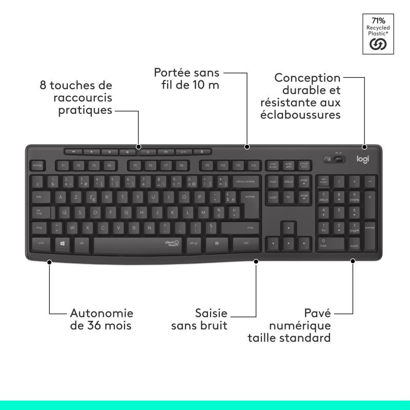 LOGITECH KIT MK295 SILENT – Image 12