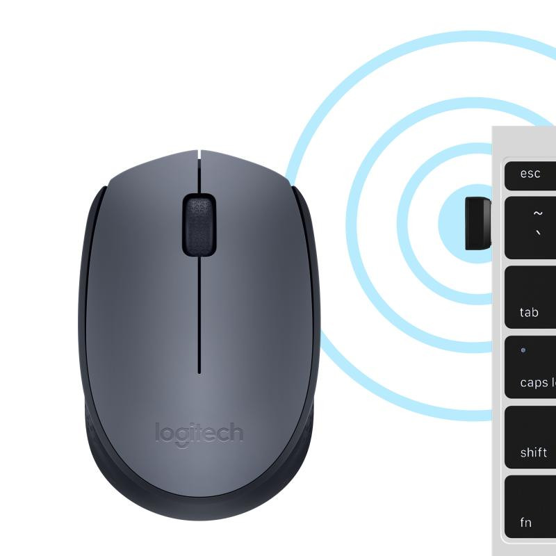 LOGITECH M170 SANS FIL RETAIL NOIR / GRIS – Image 6