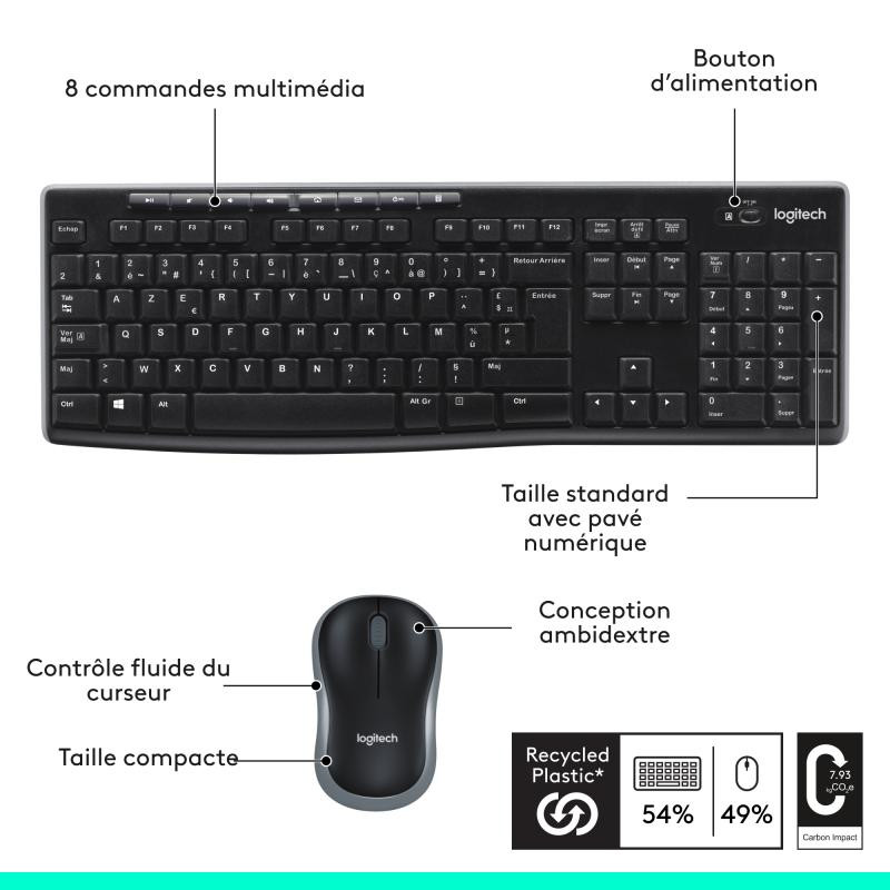 LOGITECH KIT MK270 – Image 12