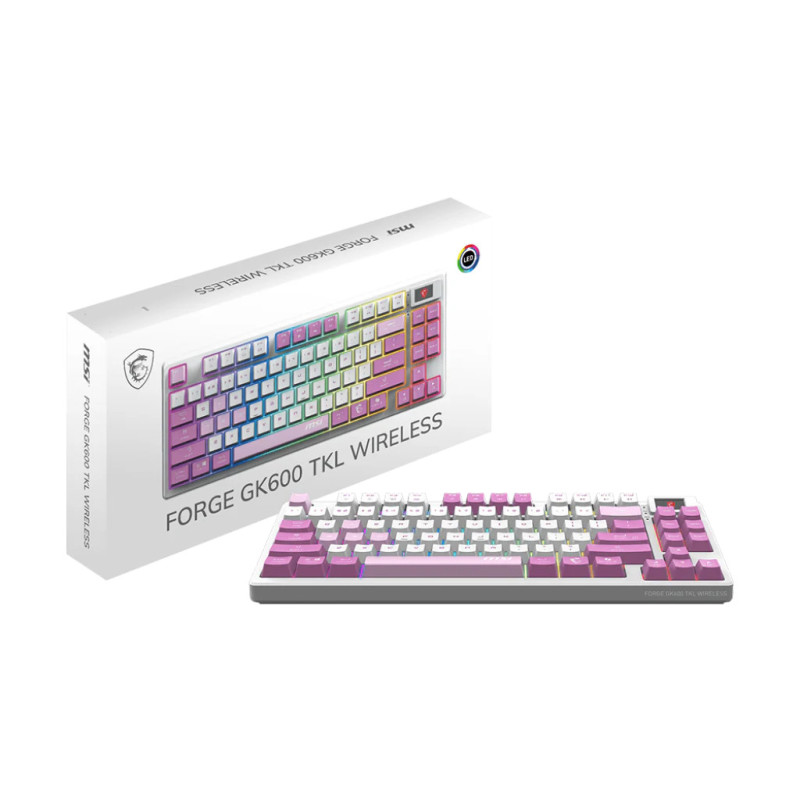 MSI FORGE GK600 TKL W / Violet â Image 5