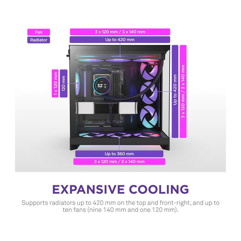 NZXT H9 Flow RGB – Image 4
