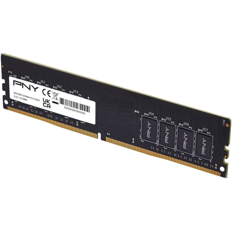 PNY PERFORMANCE 8G (1X8G) DDR4 3200Mhz – Image 2